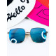 Dámske modré slnečné okuliare 